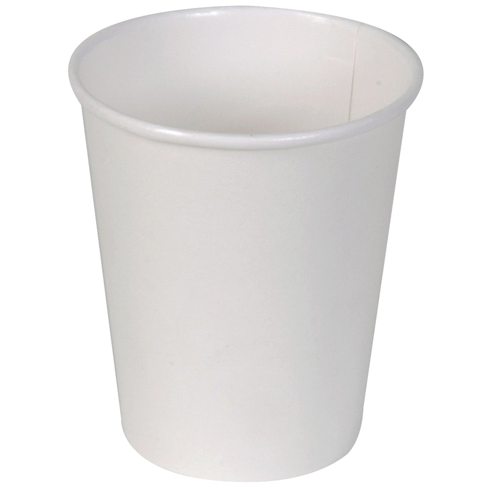 כוסות חמות מנייר DIXIE® 10 OZ מבית GP PRO (ג'ורג'יה פסיפיק), מתאימות למכסים בינוניים, לבן, 1,000 כוסות לכל מארז