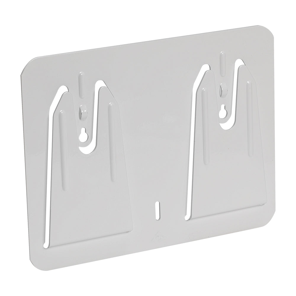 לוח הרכבה של תיבת מתקן מגבים MULTIPLATE® מאת GP PRO (ג'ורג'יה פסיפיק), לבן, צלחת הרכבה אחת