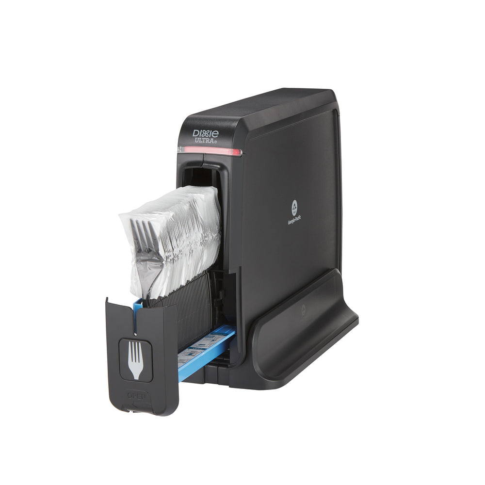 מתקן סכום עטוף בסדרת DIXIE ULTRA® SMARTSTOCK® מבית GP PRO (ג'ורג'יה פסיפיק), שחור, מתקן אחד