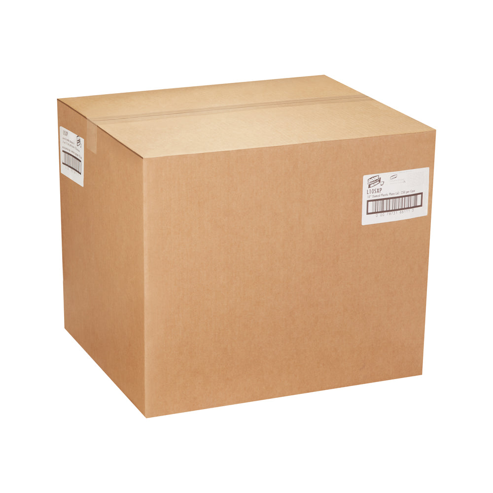 מכסי פלסטיק בינוניים לצלחות DIXIE ULTRA® מבית GP PRO (ג'ורג'יה פסיפיק), שקופים, 252 מכסים לכל מארז
