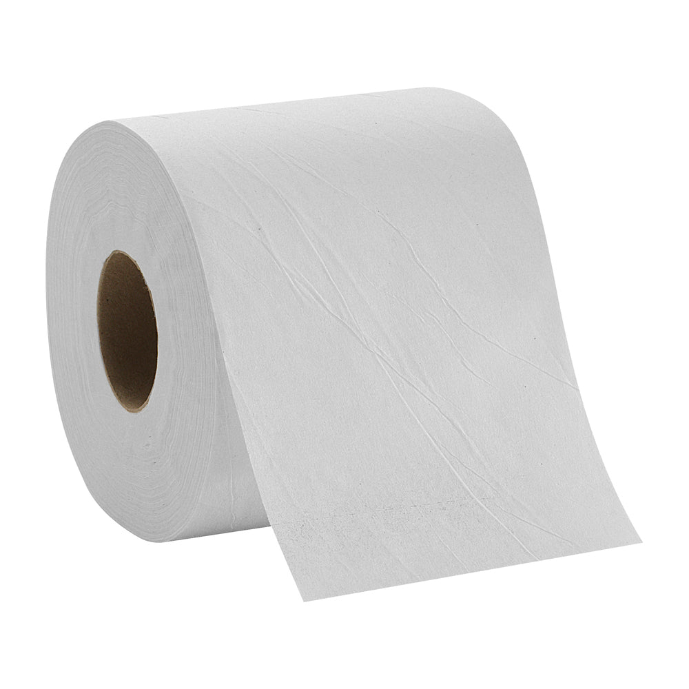 נייר טואלט סטנדרטי עם גליל חד שכבתי PACIFIC BLUE BASIC™ מבית GP PRO (ג'ורג'יה פסיפיק), (80 גלילים של 122.83 מטרים סהכ 9826.75 מטרים) 96,800 גליונות למארז