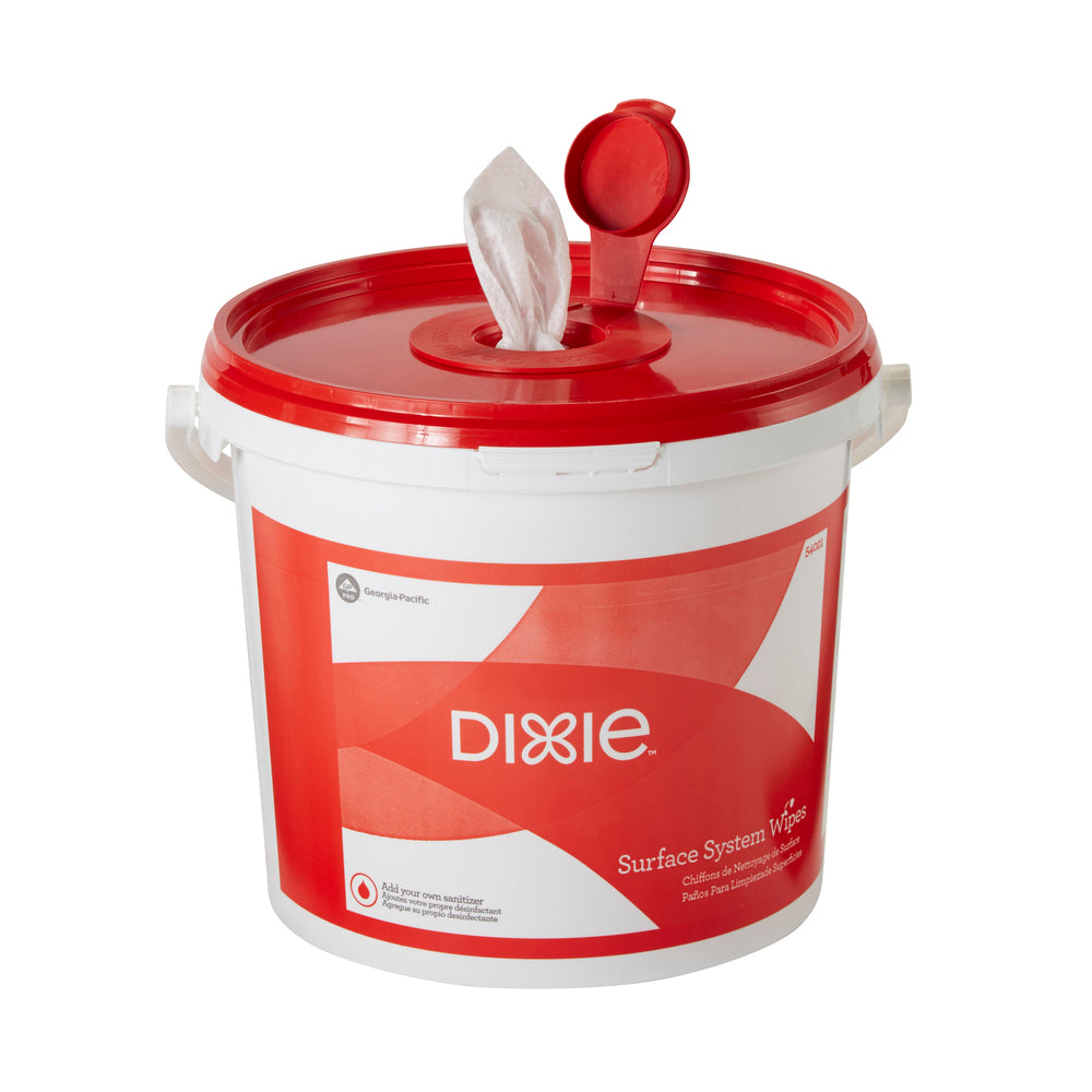 דלי מגבים למערכת שירותי מזון DIXIE™ מבית GP PRO (ג'ורג'יה-פסיפיק), אדום, 6 דליים לכל מארז