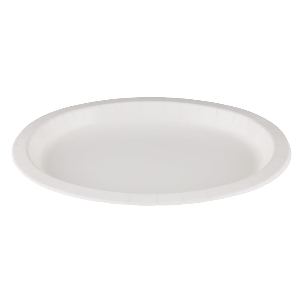 מגשי נייר גדולים עבים במיוחד של DIXIE ULTRA® מבית GP PRO (ג'ורג'יה-פסיפיק), לבן, 500 מגשים לכל מארז