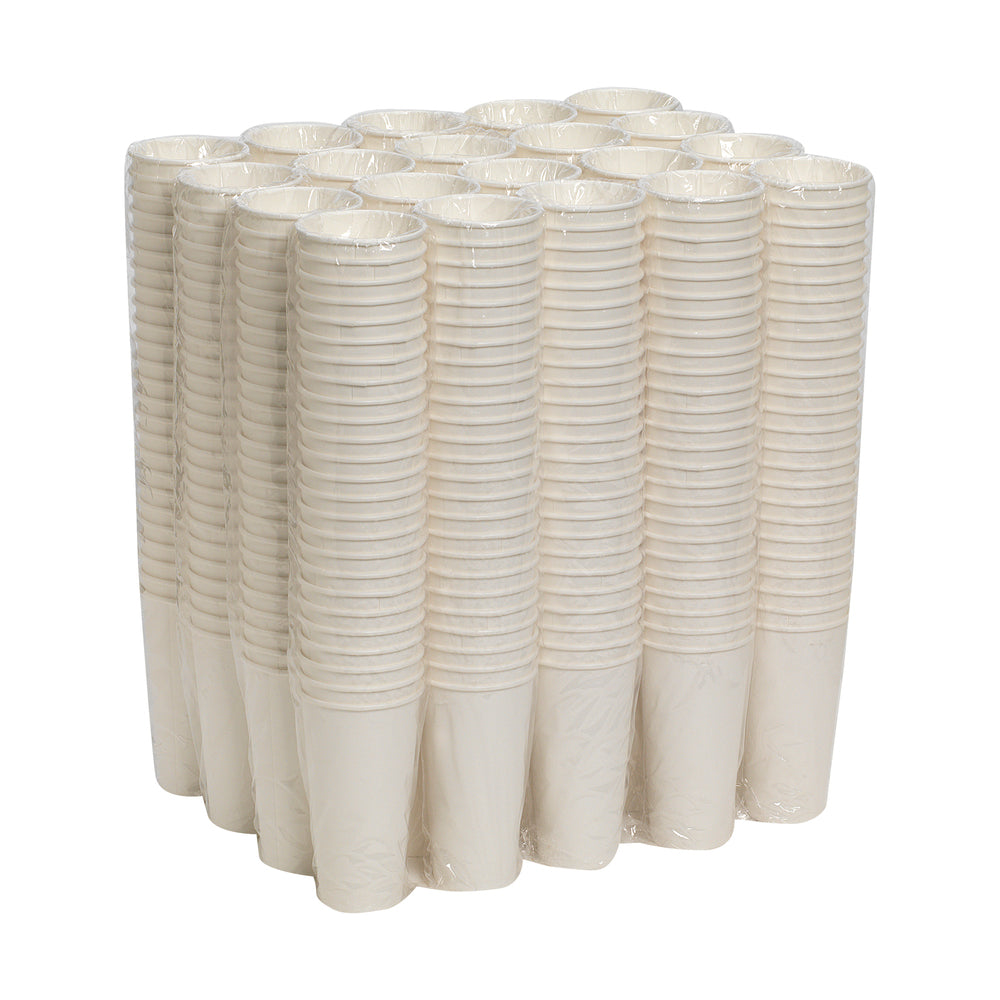 כוסות קפה חם מנייר מבודד DIXIE® PERFECTOUCH® 20 OZ מבית GP PRO (ג'ורג'יה פסיפיק), מתאימות למכסים גדולים, לבן, 500 כוסות לכל מארז, ( 20 שרוולים של 25 מכסים )