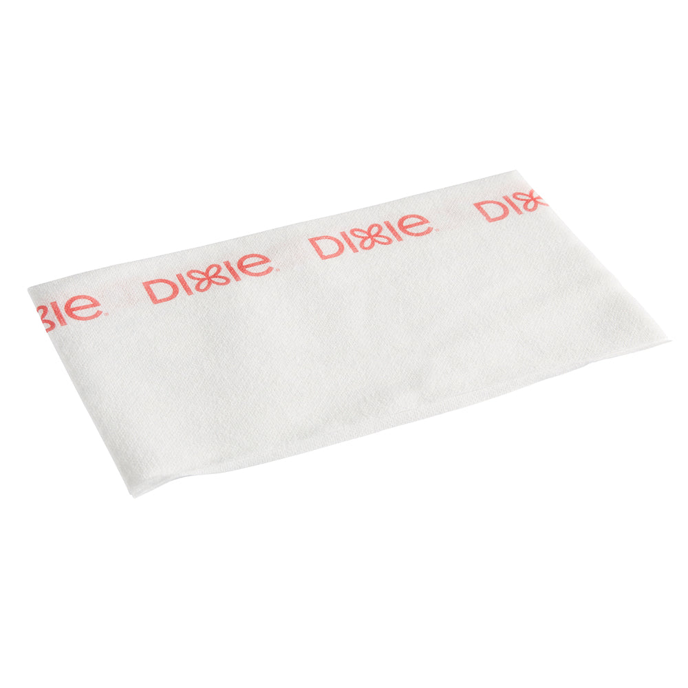 מגבות שירות מזון חד פעמיות DIXIE® H700 מאת GP PRO (ג'ורג'יה פסיפיק), פס לבן ואדום, 150 מגבות בקופסה