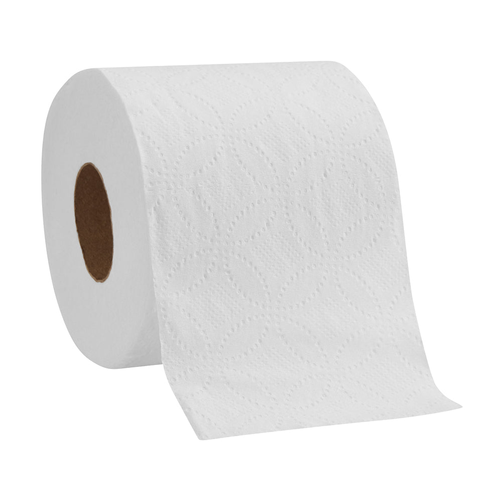 נייר טואלט דו-שכבתי מובלט בגליל רגיל PACIFIC BLUE SELECT™ מאת GP PRO (ג'ורג'יה פסיפיק), (80 גלילים של 55.78 מטרים סהכ 4462.27 מטרים) 44,000 גליונות למארז