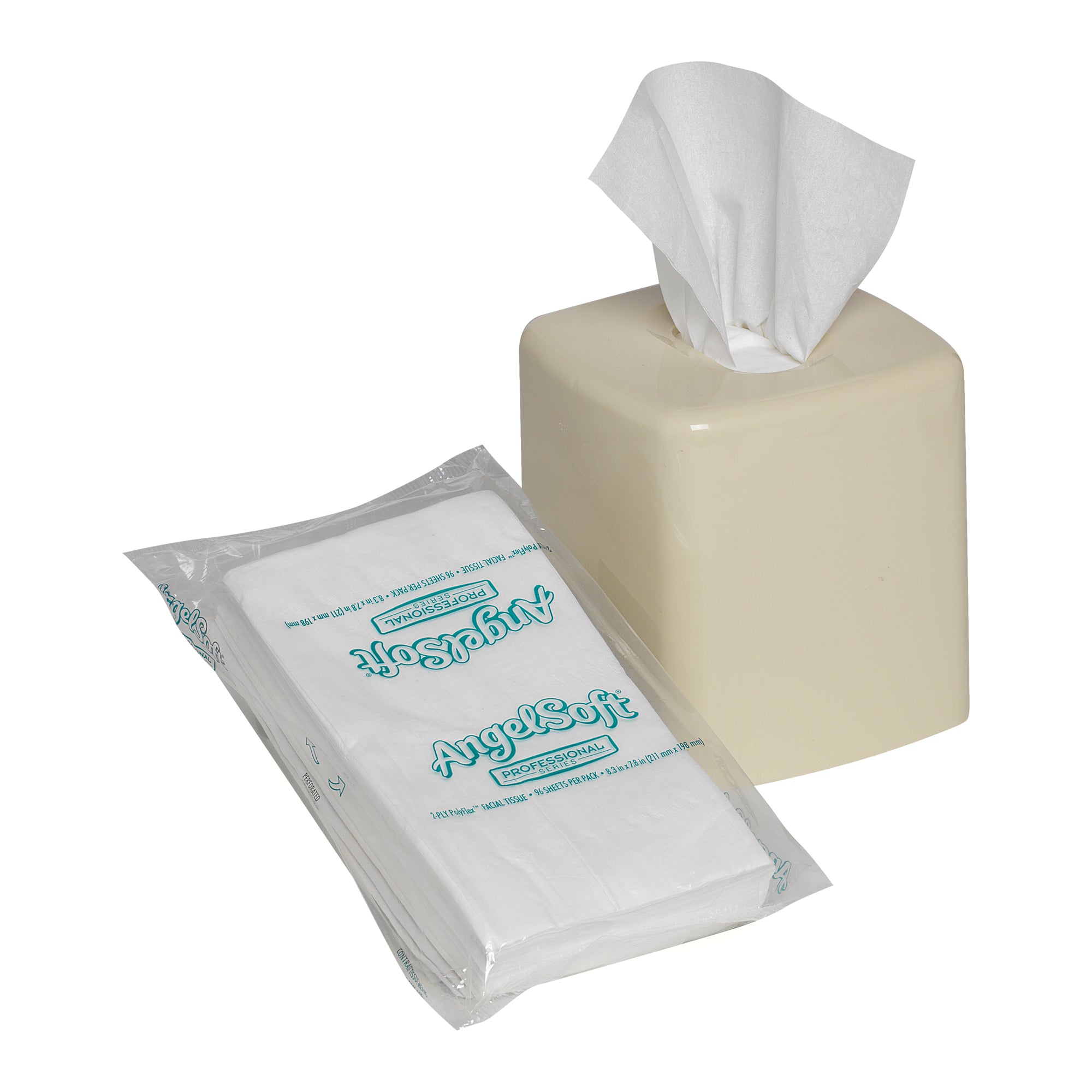 רקמת פנים מהסדרה המקצועית של ®Angel Soft Professional דו-שכבתית של GP PRO (ג'ורג'יה פסיפיק), (54 חבילות של 96 גליונות סהכ 5,184 גליונות)