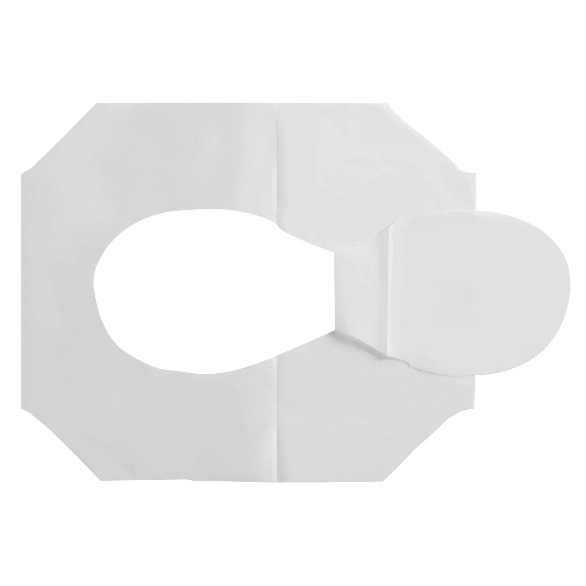 כיסוי מושב אסלה PACIFIC BLUE BASIC® מתקפל ל-1/2 מבית GP PRO (ג'ורג'יה פסיפיק), לבן, (20 חבילות של 250 גליונות סהכ 5000 כיסויי מושבים)