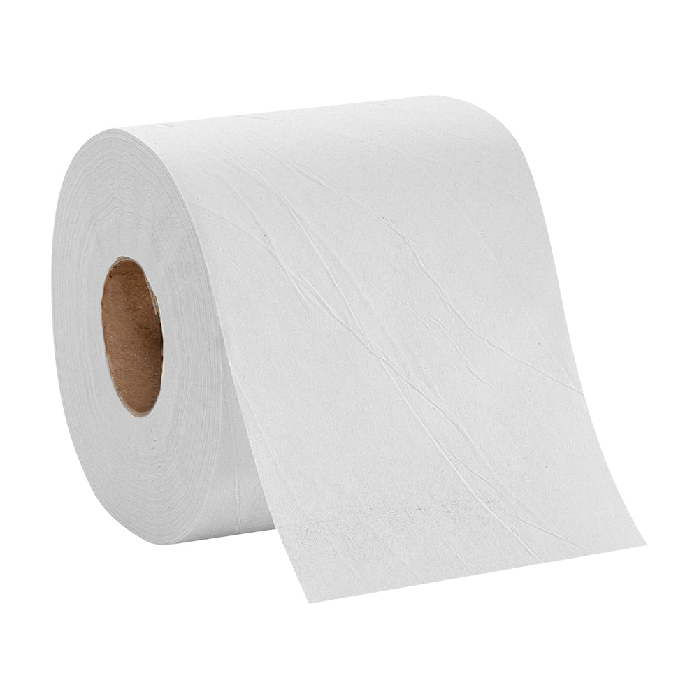 נייר טואלט גליל כפול סטנדרטי 4 אינץ' PACIFIC BLUE BASIC™ מבית GP PRO (ג'ורג'יה פסיפיק), (48 גלילים של 101.50 מטר סהכ 4871.92 מטר) 48000 גליונות למארז