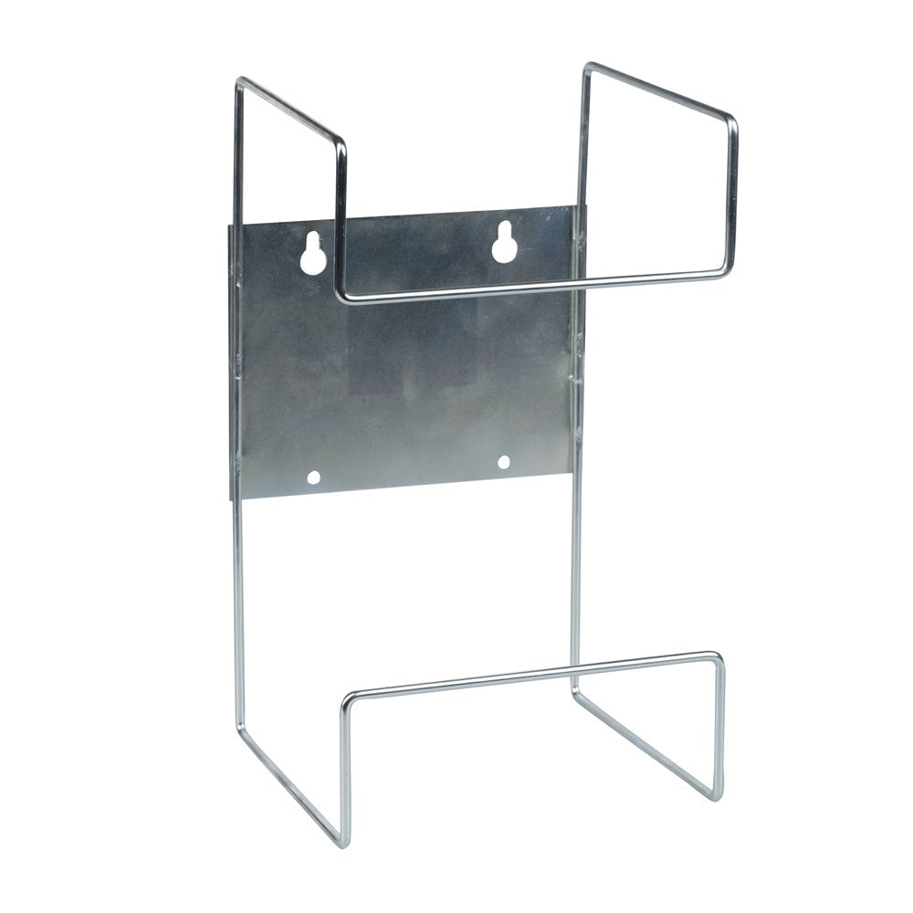 תושבת קיר לקופסאות מגבים BRAWNY INDUSTRIAL® מבית GP PRO (ג'ורג'יה פסיפיק), מתכת כרום, 6 תושבות לכל מארז
