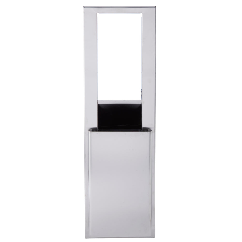 מיכל אשפה שקוע ENMOTION® FLEX לחללים בגודל 10.75 אינץ' מבית GP PRO (ג'ורג'יה פסיפיק), נירוסטה, מיכל אשפה אחד