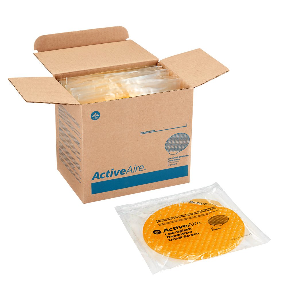 מסכי שתן מסיר ריח פרימיום מסוג ACTIVEAIRE® מבית GP PRO (ג'ורג'יה פסיפיק), מנגו סאנסקייפ, 12 מסכים לכל מארז