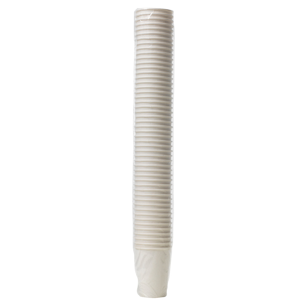 כוסות קפה חם מנייר מבודד DIXIE® PERFECTOUCH® 8 OZ מבית GP PRO (ג'ורג'יה פסיפיק), מתאימות למכסים קטנים, לבן, 1,000 כוסות לכל מארז