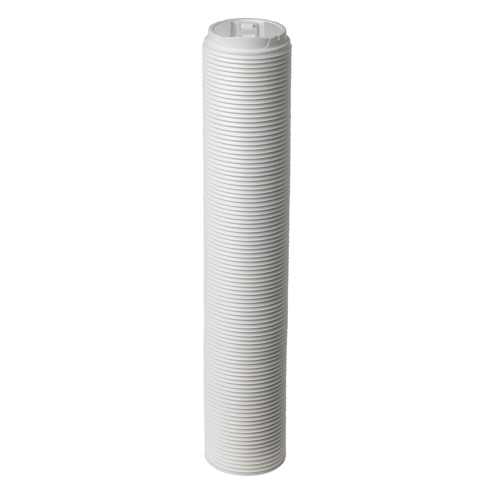 מכסים דיקסי® SMART TOP® הניתנים לסגירה חוזרת לכוסות חמות DIXIE® PERFECTTOUCH® בגודל 20 אונקיות ו-24 אונקיות מבית GP PRO, X-LARGE, לבן, 1,000 מכסים לכל מארז, (10 שרוולים של 100 מכסים סהכ 1000 מכסים)