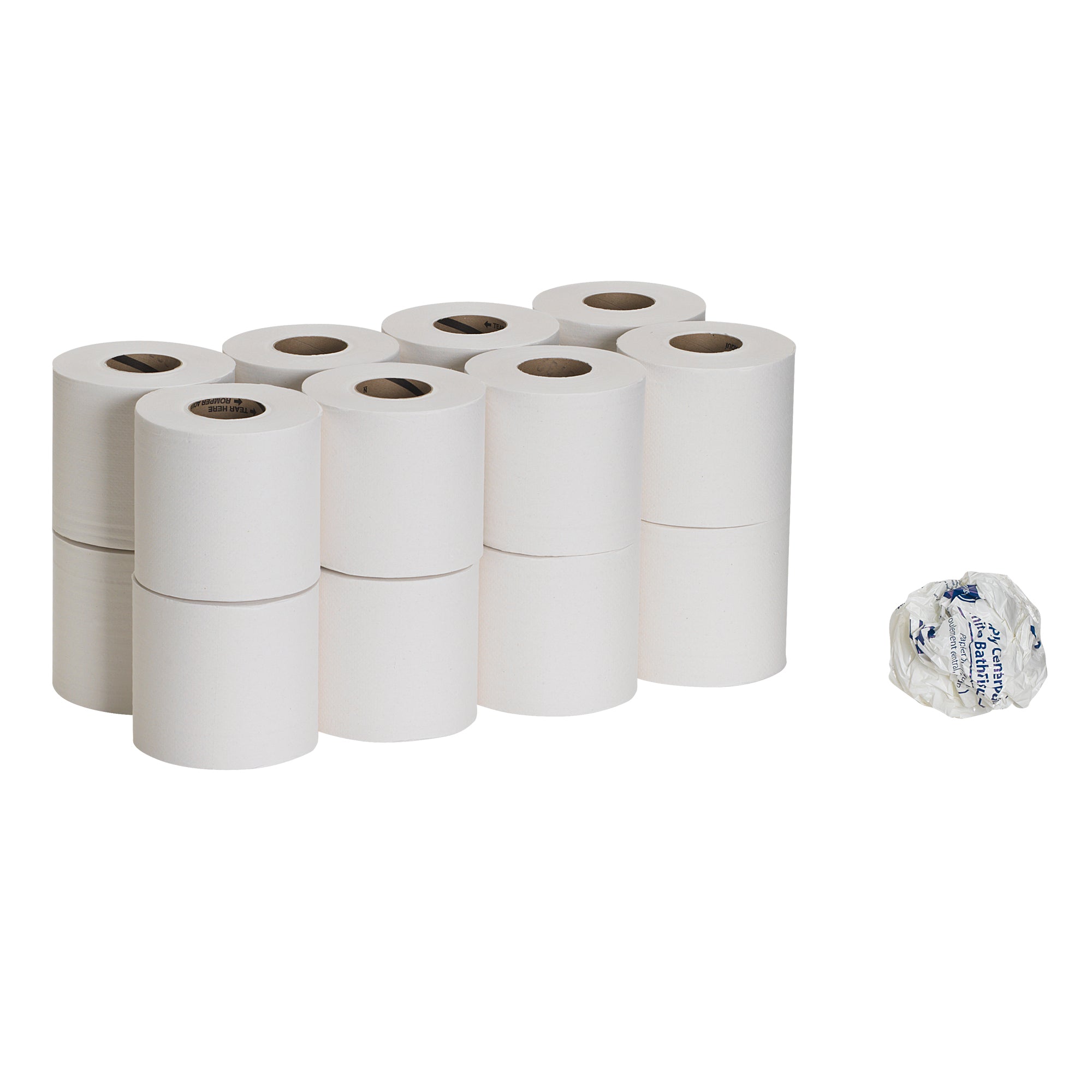 נייר טואלט מיני דו-שכבתי SOFPULL® CENTERPULL מבית GP PRO (ג'ורג'יה פסיפיק), לבן, (16 גלילים של 106.68 מטרים סהכ 1706.88 מטרים) 8,000 גליונות למארז