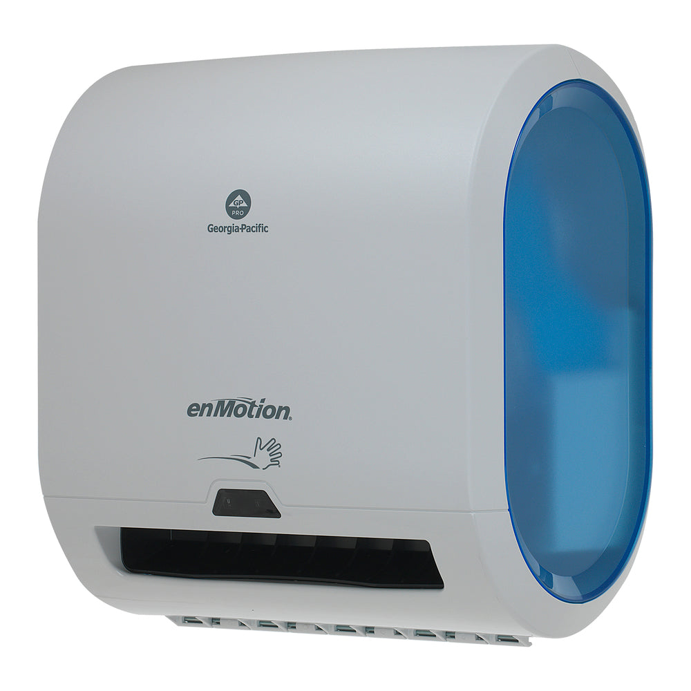 מתקן מגבות נייר אוטומטי ללא מגע בעל גליל אחד ENMOTION® IMPULS® 8 מבית GP PRO (ג'ורג'יה פסיפיק), אפור