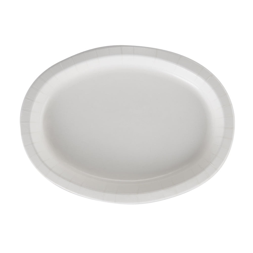 מגשי נייר קטנים עבים במיוחד של DIXIE ULTRA® מבית GP PRO (ג'ורג'יה-פסיפיק), לבן, (8 חבילות של 125 מגשים סהכ 1000 מגשים)