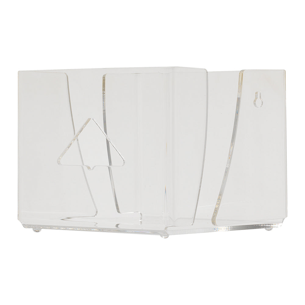 מתקן מגבים וקפל 1/4 של VISTA™ מבית GP PRO (ג'ורג'יה פסיפיק), שקוף, 6 מכשירים לכל מארז