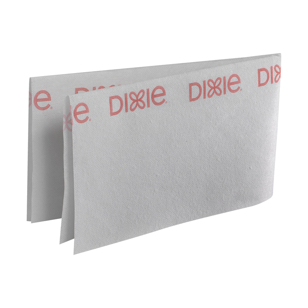 מגבות שירות מזון חד פעמיות DIXIE® H700 מאת GP PRO (ג'ורג'יה פסיפיק), פס לבן ואדום, 150 מגבות בקופסה
