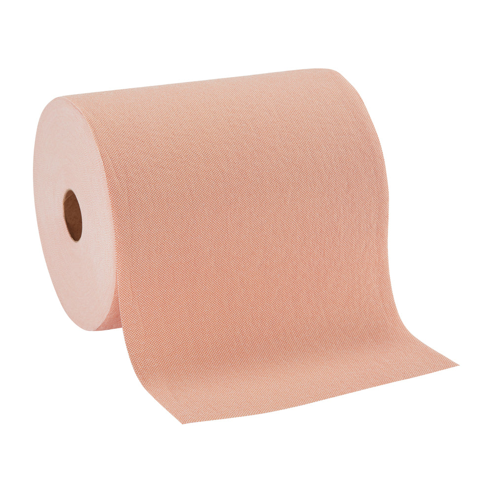 מילוי מגבות חד פעמיות BRAWNY® PROFESSIONAL D400 למתקן 59465 של GP PRO (ג'ורג'יה פסיפיק), כתום, (6 גלילים של 76.20 מטר סהכ 457.20 מטר)