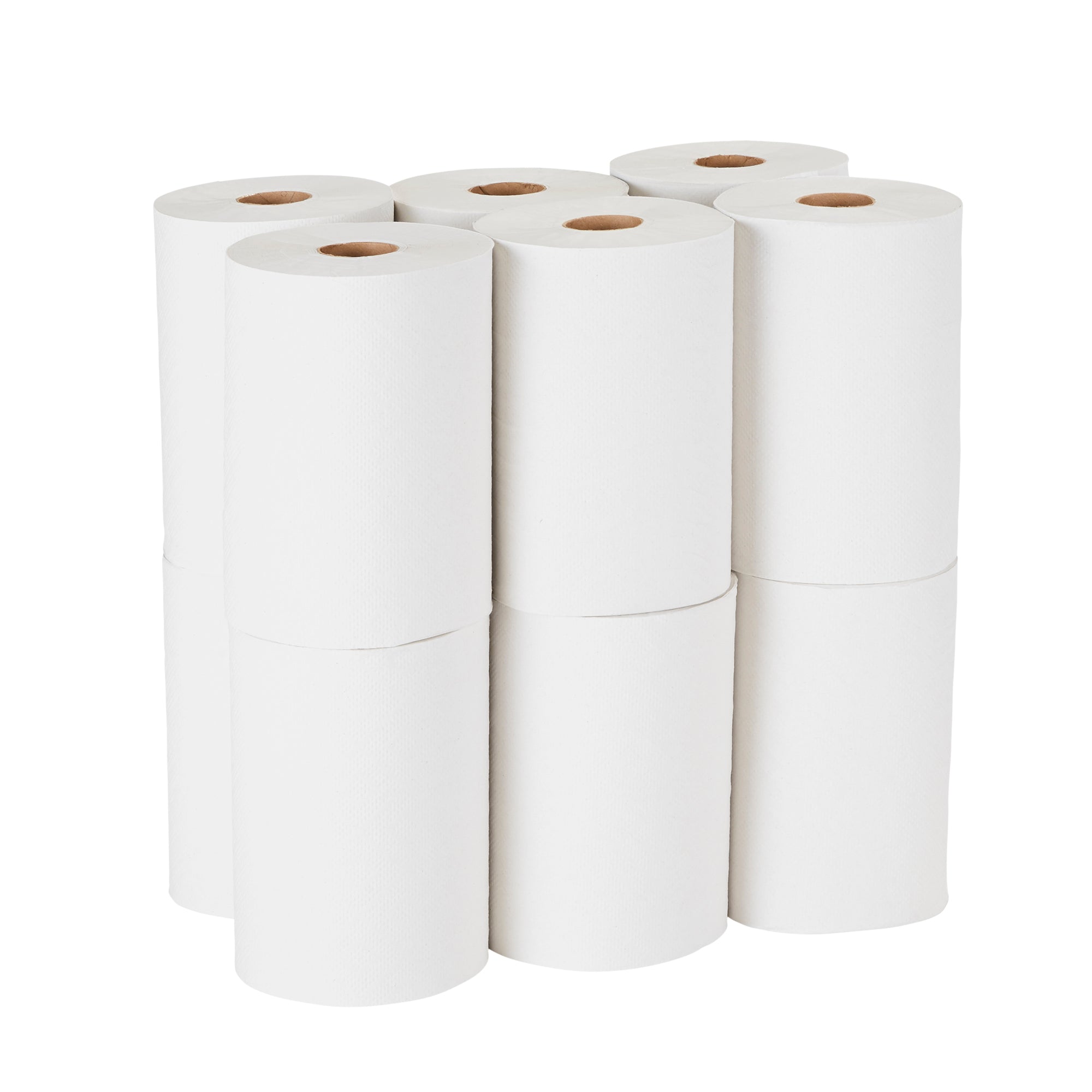גליל מגבות נייר PACIFIC BLUE BASIC™ של GP PRO (ג'ורג'יה פסיפיק), לבן, (12 גלילים של 106.68 מטרים סהכ 1,280.16 מטרים)