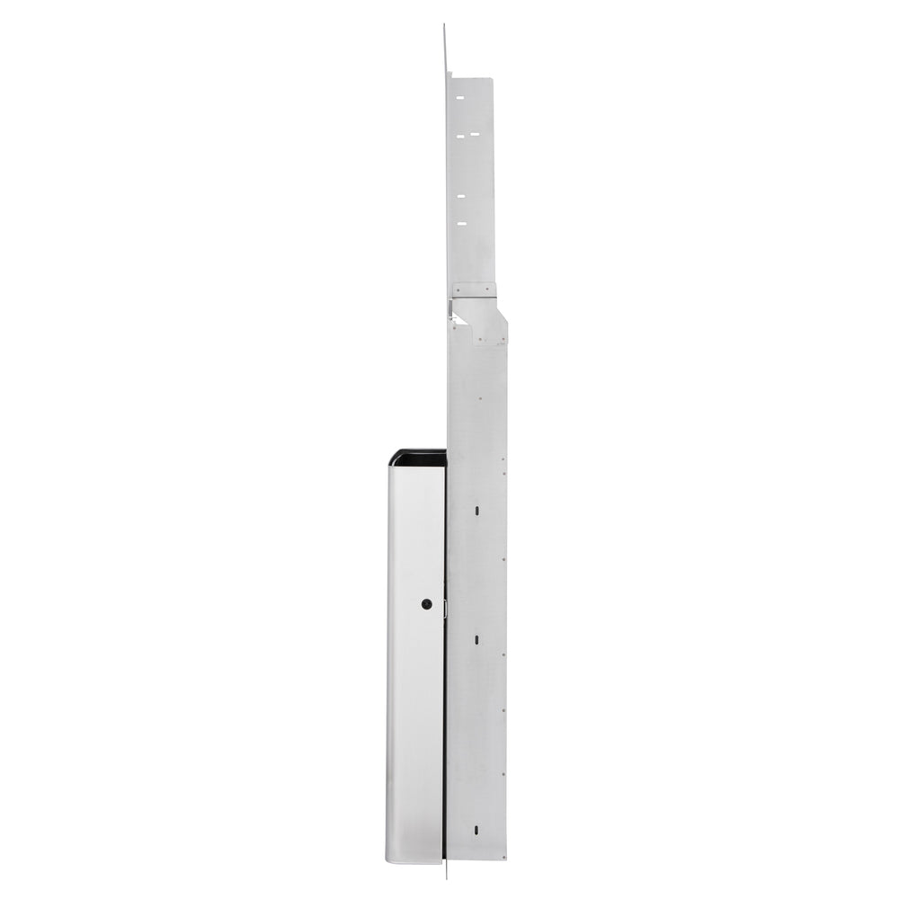 מיכל אשפה שקוע ENMOTION® לחללים בגודל 16 אינץ' מבית GP PRO (ג'ורג'יה פסיפיק), נירוסטה, כלי קיבול אחד