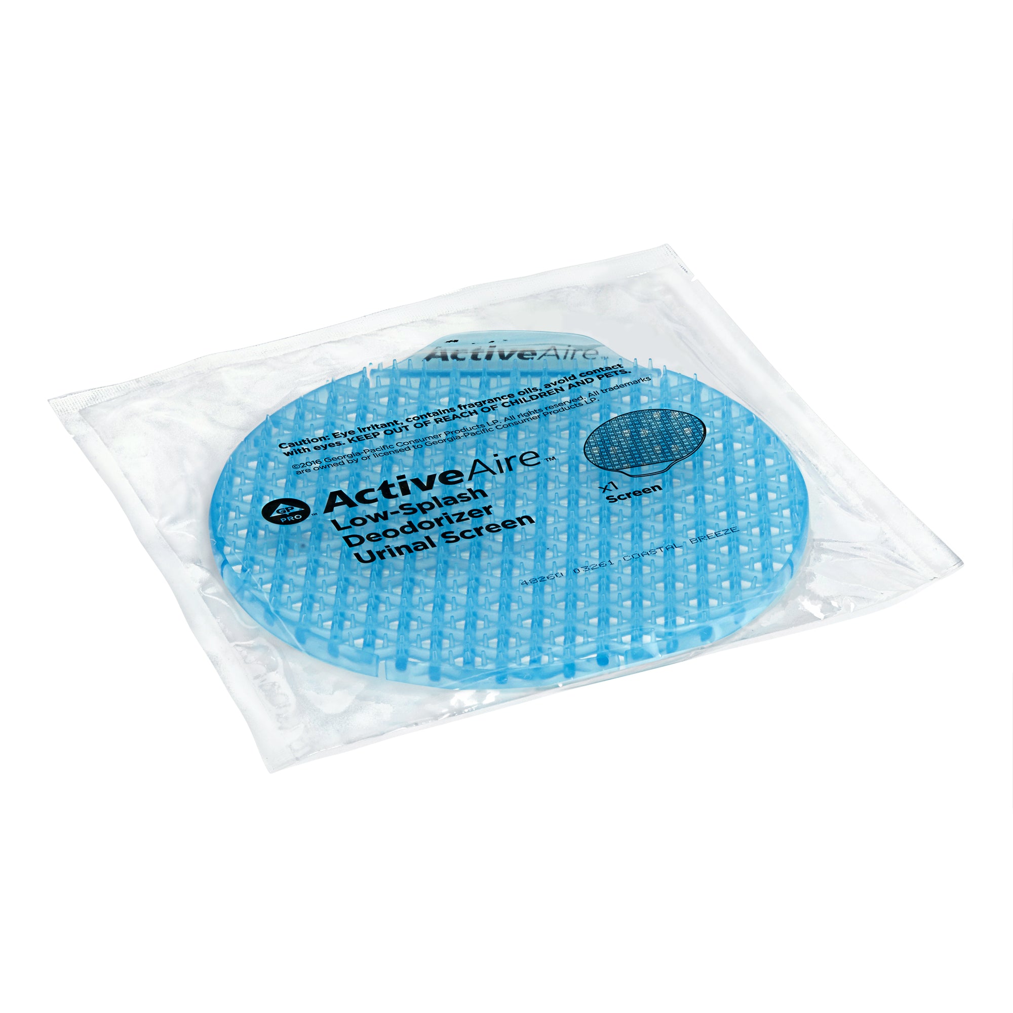 מסכי שתן מסיר ריח פרימיום מסוג ACTIVEAIRE® מבית GP PRO (ג'ורג'יה פסיפיק), רוח חוף, 12 מסכים לכל מארז