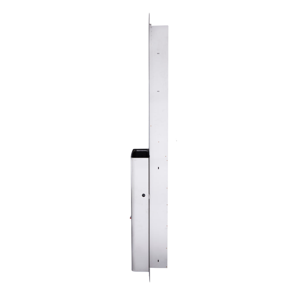 מיכל אשפה שקוע ENMOTION® FLEX לחללים בגודל 10.75 אינץ' מבית GP PRO (ג'ורג'יה פסיפיק), נירוסטה, מיכל אשפה אחד