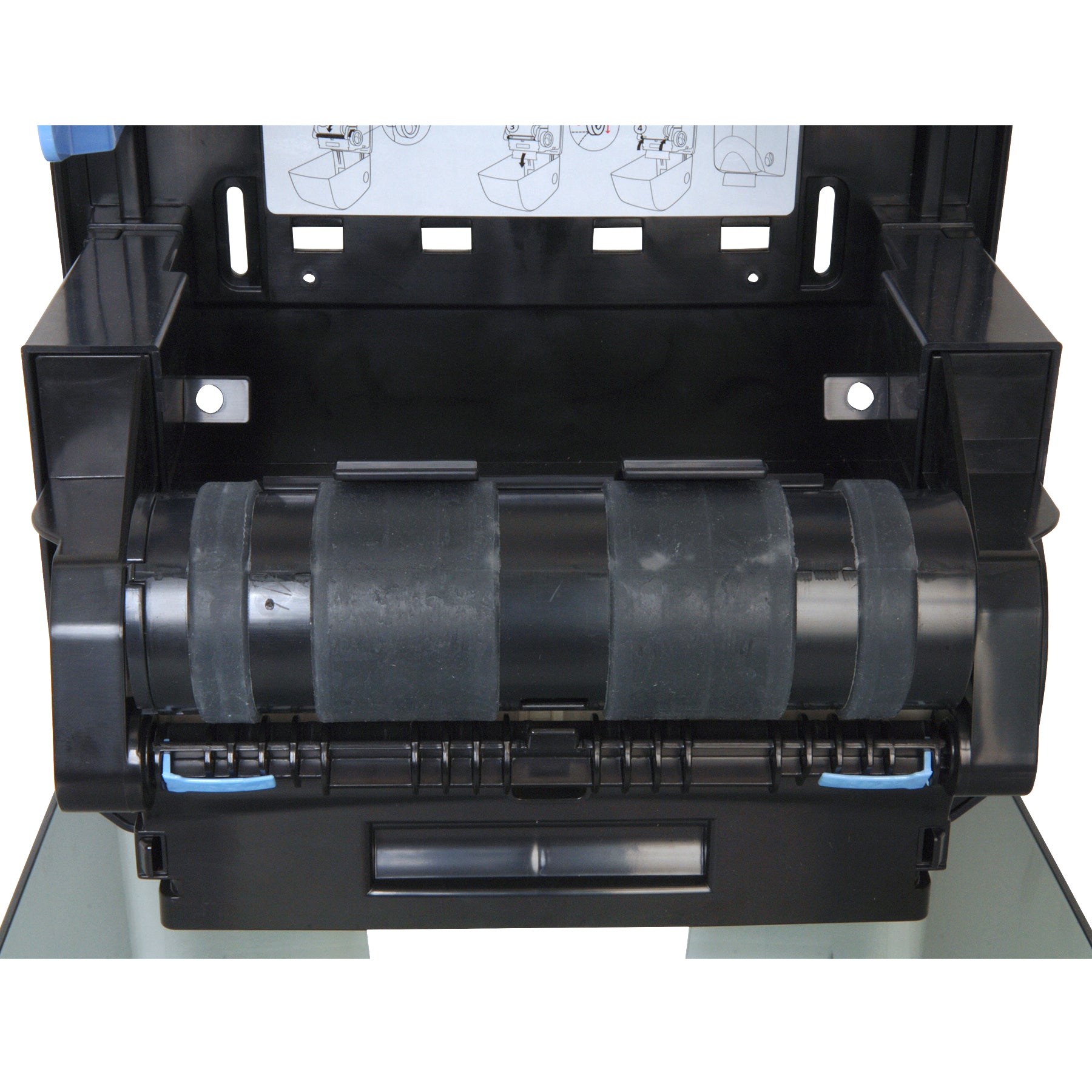 מתקן מגבות נייר מכני עמיד במים SOFPULL® מבית GP PRO (ג'ורג'יה פסיפיק), עשן, מתקן אחד