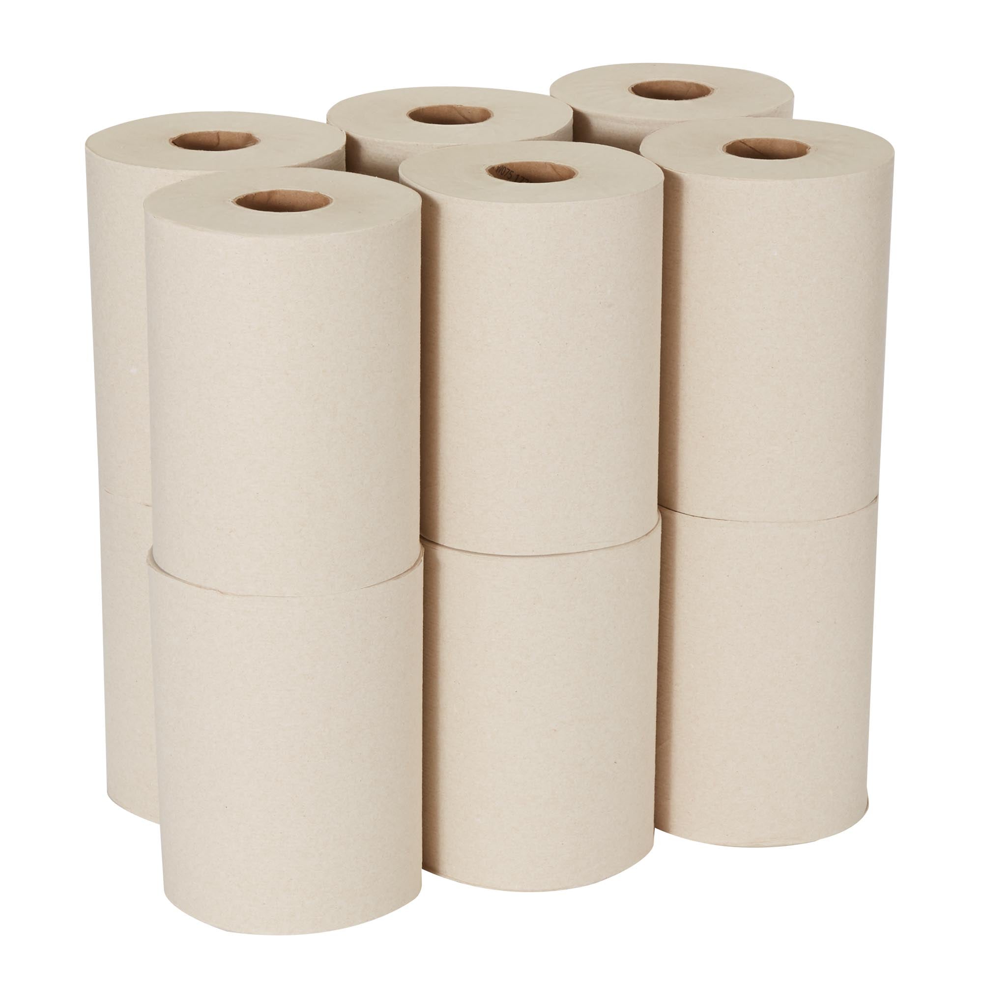 גליל מגבות נייר PACIFIC BLUE BASIC™ מבית GP PRO (ג'ורג'יה פסיפיק), חום, (12 גלילים של 152.40 מטרים סהכ 1,828.80 מטרים)