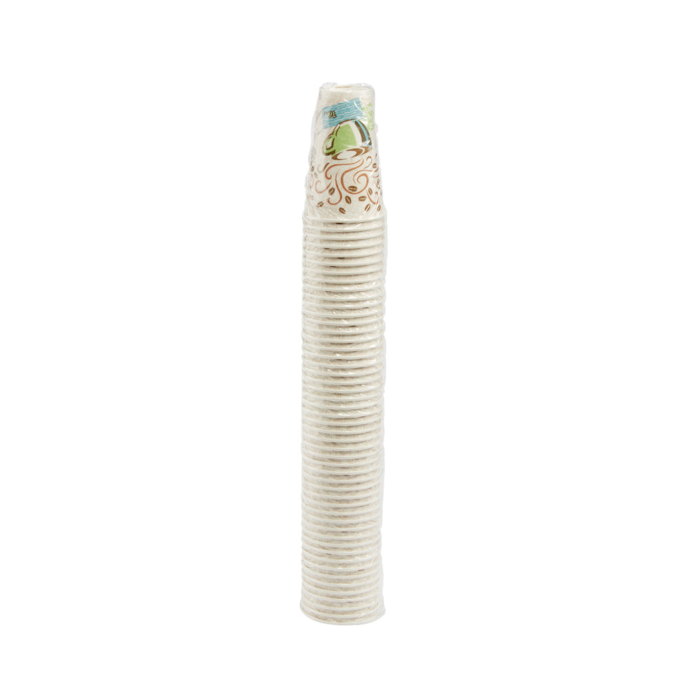 כוסות קפה חם מנייר מבודד DIXIE® PERFECTOUCH® 16OZ מבית GP PRO (ג'ורג'יה פסיפיק), מתאימות למכסים גדולים, ערפל קפה, 1,000 כוסות/מארז, ( 20 שרוולים של 50 כוסות )
