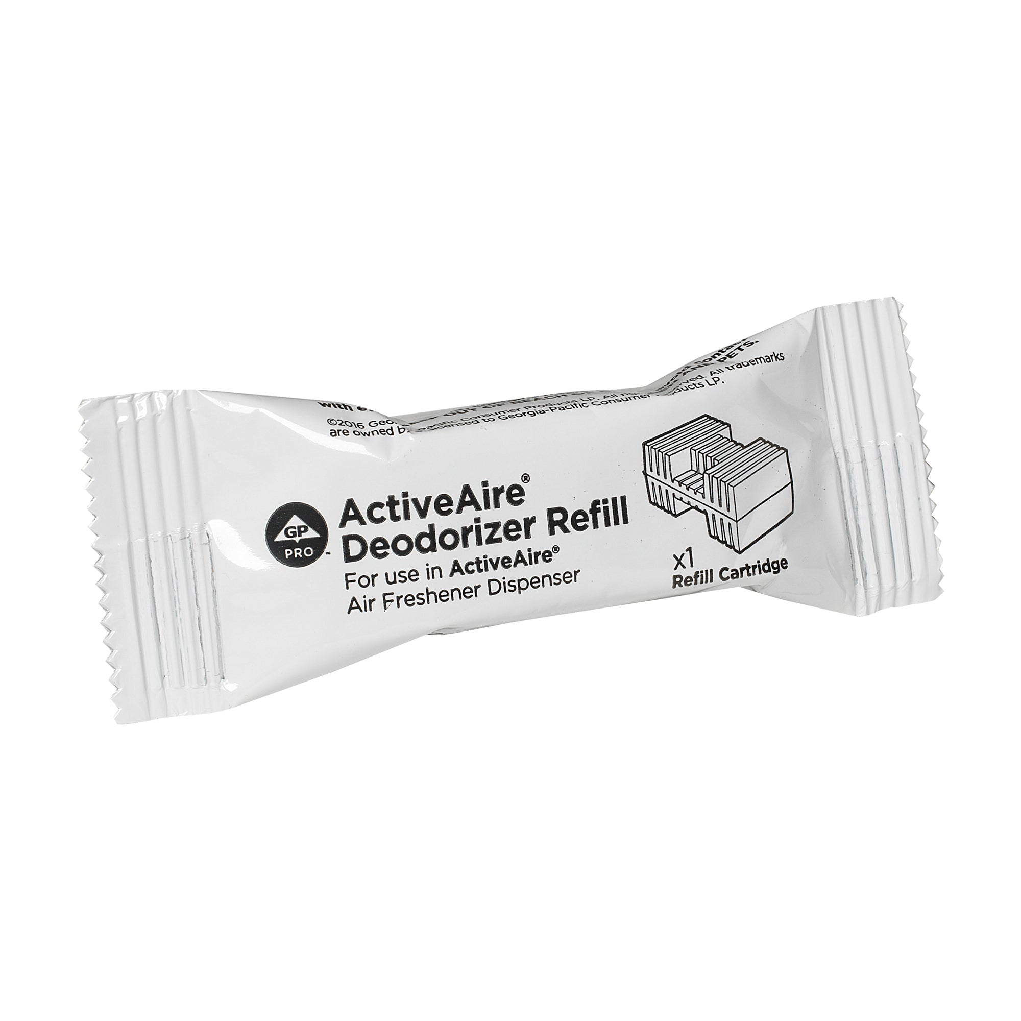 מילוי מטהר אוטומטי ACTIVEAIRE® למתקני טיהור אוויר ACTIVEAIRE® לתא, הדרים, 12 מחסניות לכל מארז