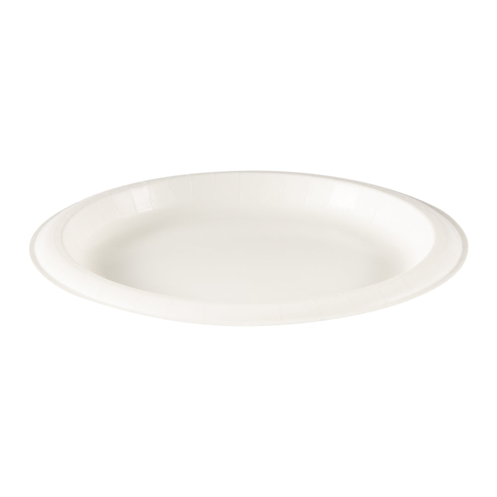 צלחות נייר עבות ׁ(IN 8.5) מסדרת DIXIE® מבית GP PRO (ג'ורג'יה-פסיפיק), לבן, (8 חבילות של 125 צלחות סהכ 1000 צלחות)