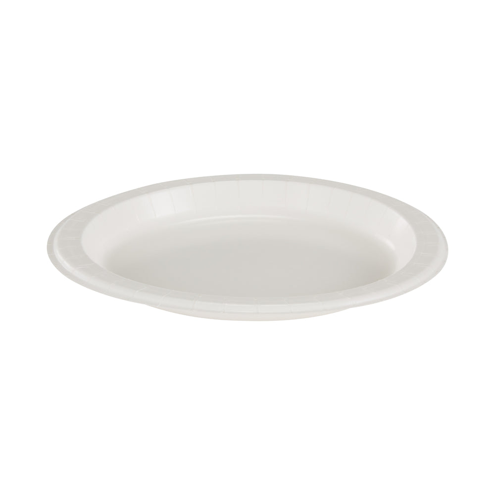 צלחות נייר עבות במיוחד (IN 8 1/2) מסדרת DIXIE ULTRA® מבית GP PRO (ג'ורג'יה-פסיפיק), לבן, (4 חבילות של 125 צלחות סהכ 500 צלחות)