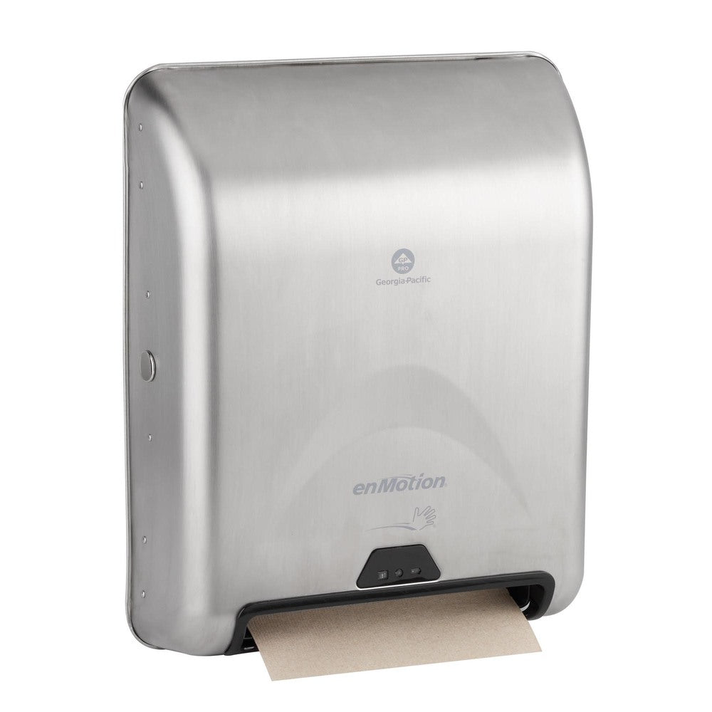 מתקן מגבות נייר אוטומטי ללא מגע שקוע ENMOTION® 8 מבית GP PRO (ג'ורג'יה פסיפיק), נירוסטה, מתקן אחד