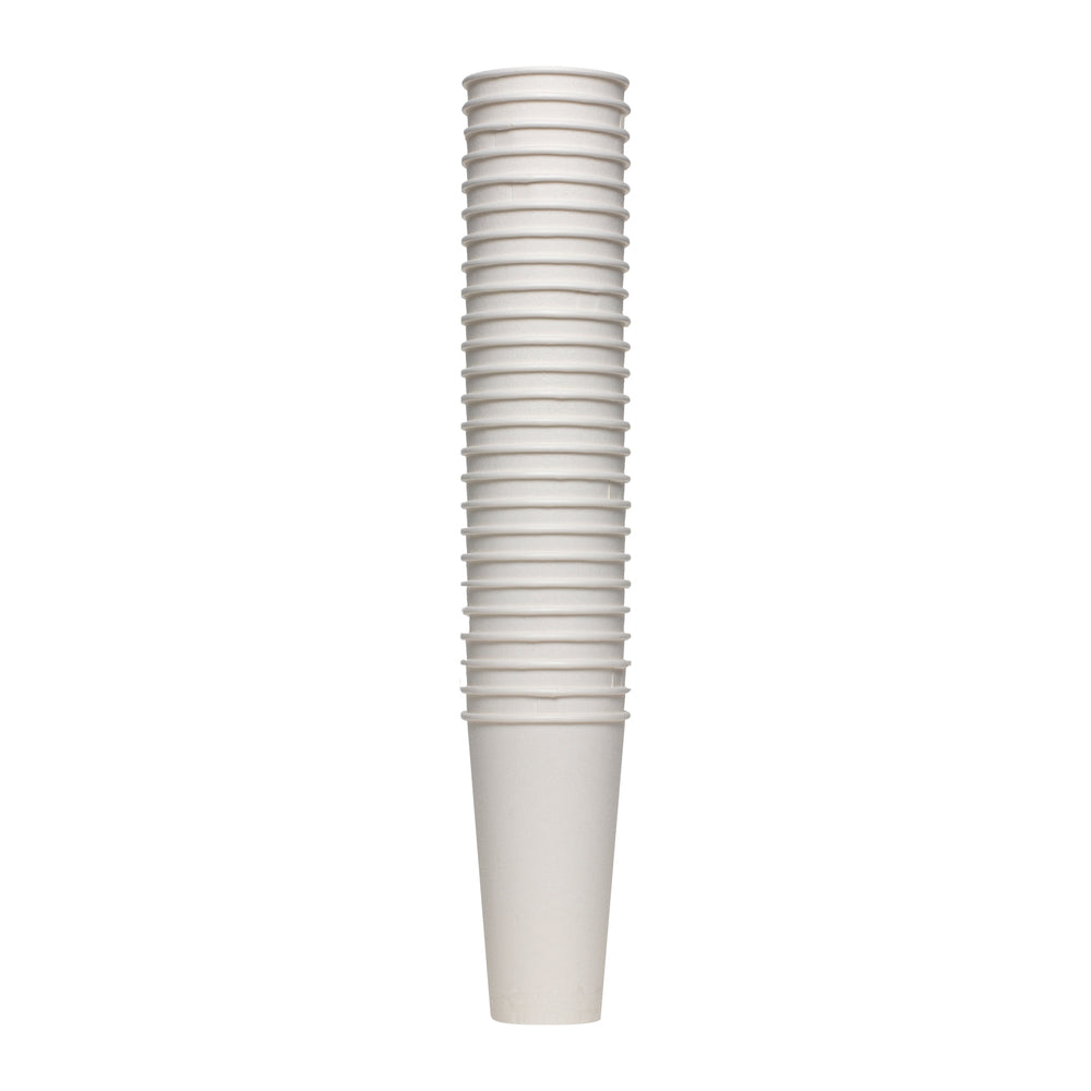 כוסות קפה חם מנייר מבודד DIXIE® PERFECTOUCH® 20 OZ מבית GP PRO (ג'ורג'יה פסיפיק), מתאימות למכסים גדולים, לבן, 500 כוסות לכל מארז, ( 20 שרוולים של 25 מכסים )