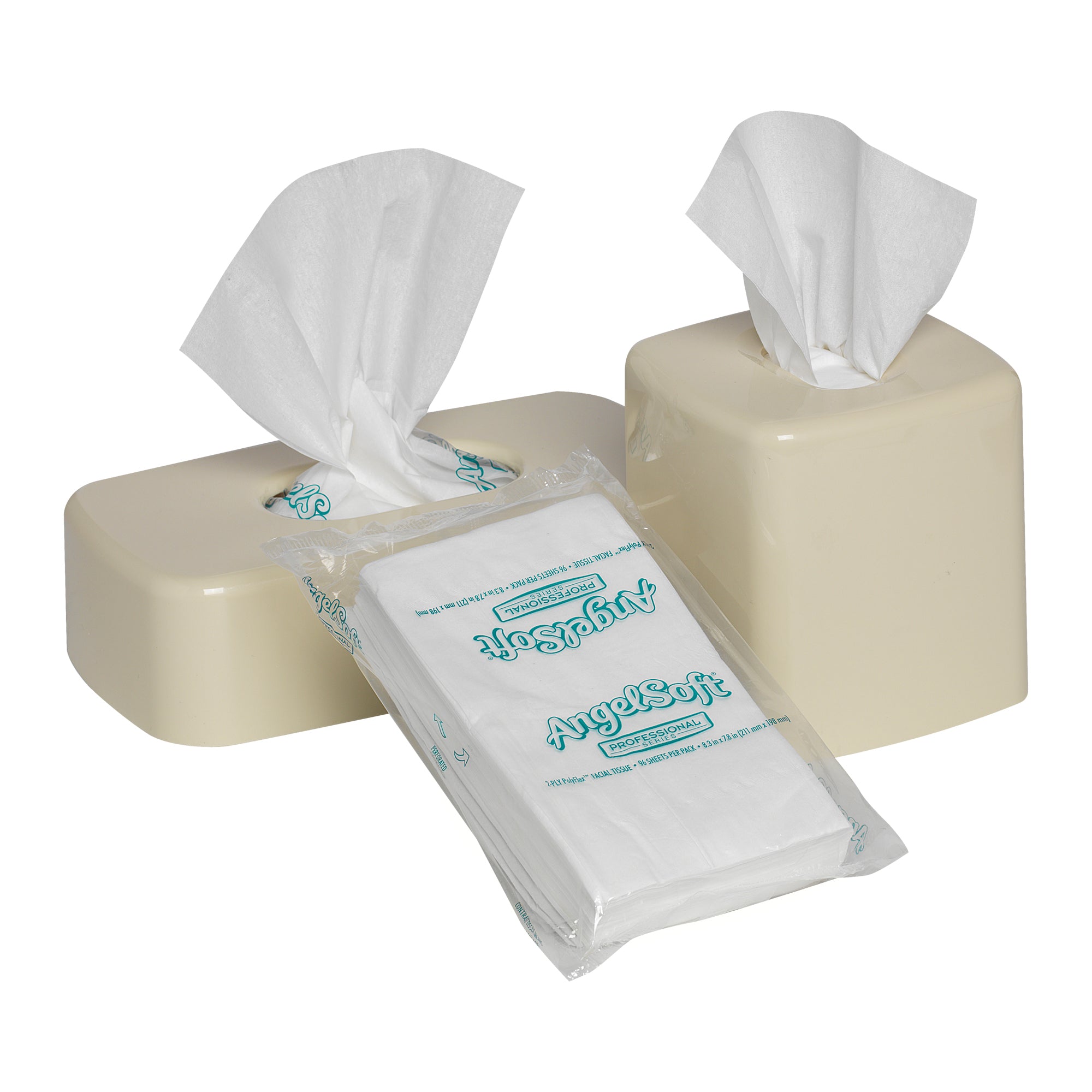 רקמת פנים מהסדרה המקצועית של ®Angel Soft Professional דו-שכבתית של GP PRO (ג'ורג'יה פסיפיק), (54 חבילות של 96 גליונות סהכ 5,184 גליונות)