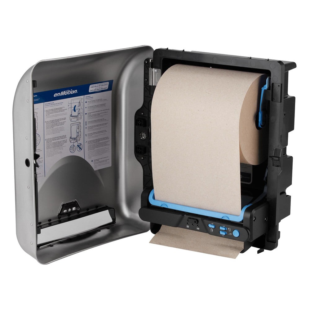 מתקן מגבות נייר אוטומטי ללא מגע שקוע ENMOTION® 8 מבית GP PRO (ג'ורג'יה פסיפיק), נירוסטה, מתקן אחד