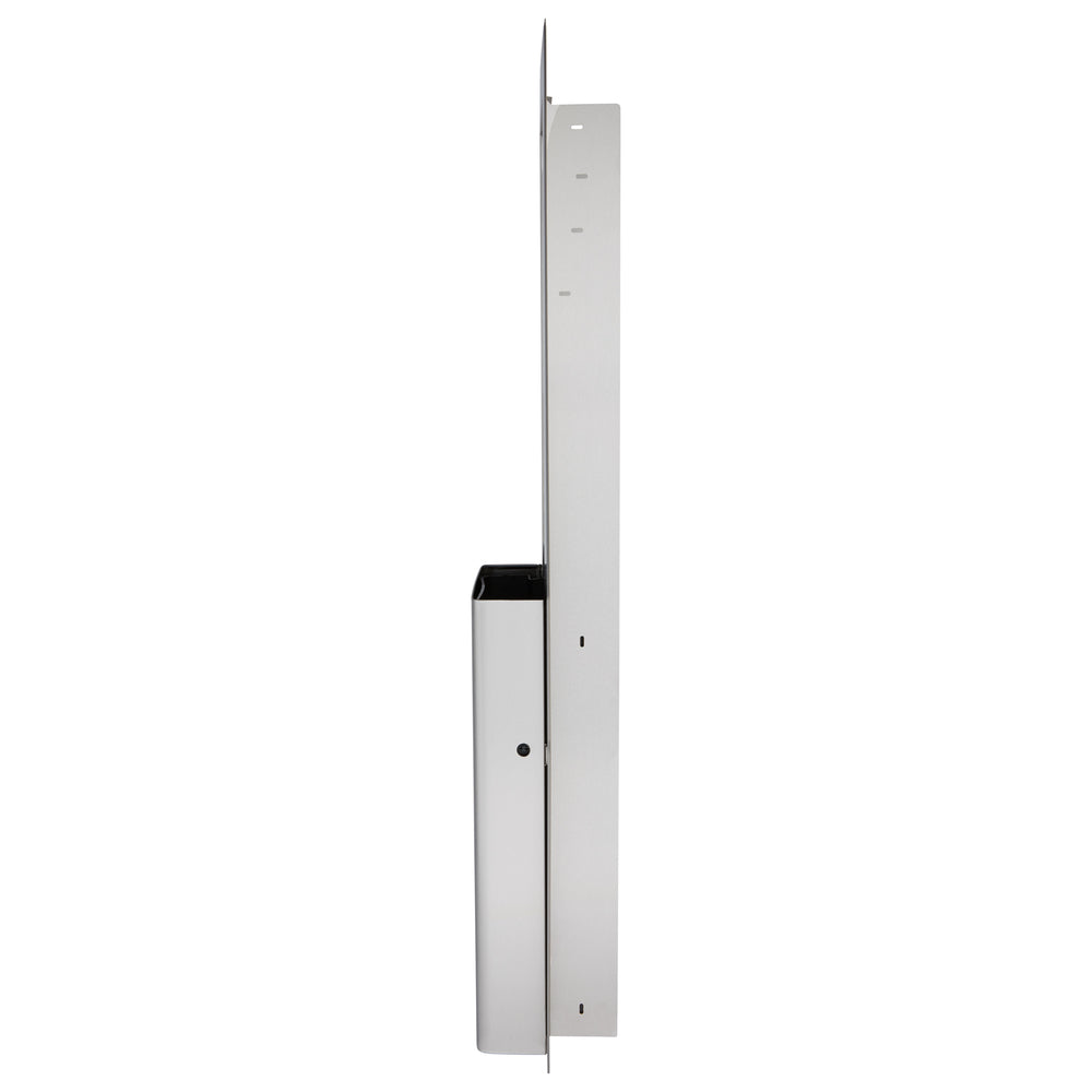 מיכל אשפה ENMOTION® לחללים בגודל 12 אינץ' מבית GP PRO (ג'ורג'יה פסיפיק), נירוסטה, מיכל אשפה אחד