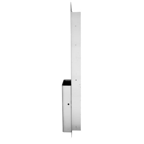 מיכל אשפה ENMOTION® לחללים בגודל 10.75 אינץ' מבית GP PRO (ג'ורג'יה פסיפיק), נירוסטה, מיכל אשפה אחד