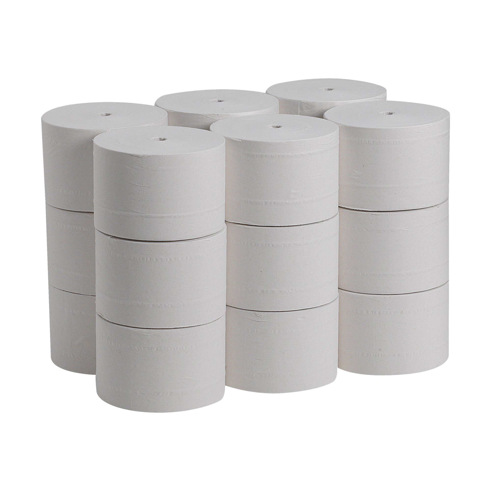 נייר טואלט ממוחזר דו-שכבתי Compact® ללא ליבות מבית GP PRO (ג'ורג'יה פסיפיק), (18 גלילים של 152.40 מטר סהכ 2743.20 מטר) 27000 גליונות למארז
