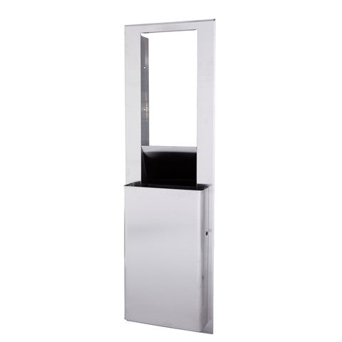 מיכל אשפה שקוע ENMOTION® FLEX לחללים בגודל 10.75 אינץ' מבית GP PRO (ג'ורג'יה פסיפיק), נירוסטה, מיכל אשפה אחד