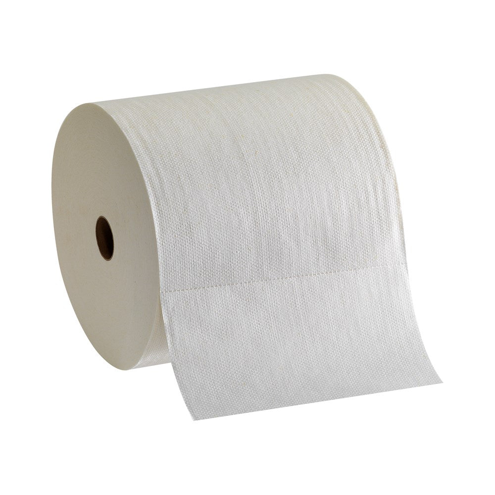 מגבות ניקוי חד פעמיות F900 PROFESSIONAL BRAWNY® מבית GP PRO (ג'ורג'יה פסיפיק), לבן, (2 גלילים של 690 מגבות סהכ 1,380 מגבות)