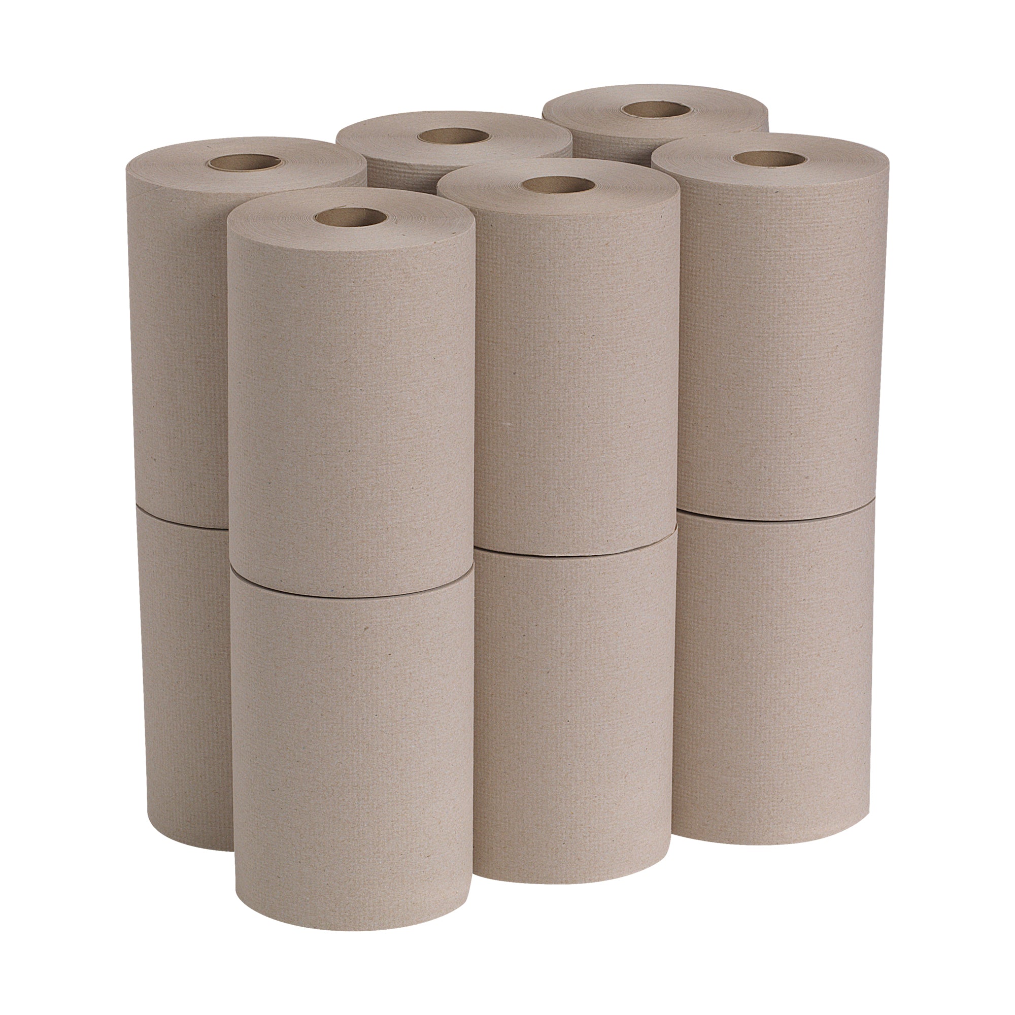 גליל מגבות נייר ממוחזר PACIFIC BLUE BASIC™ (בעבר ENVISION®) של GP PRO (ג'ורג'יה פסיפיק), חום, (12 גלילים של 106.68 מטרים סהכ 1,280.16 מטרים)