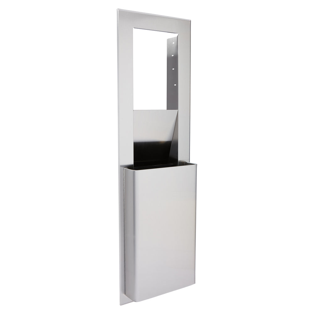 מיכל אשפה ENMOTION® לחללים בגודל 12 אינץ' מבית GP PRO (ג'ורג'יה פסיפיק), נירוסטה, מיכל אשפה אחד
