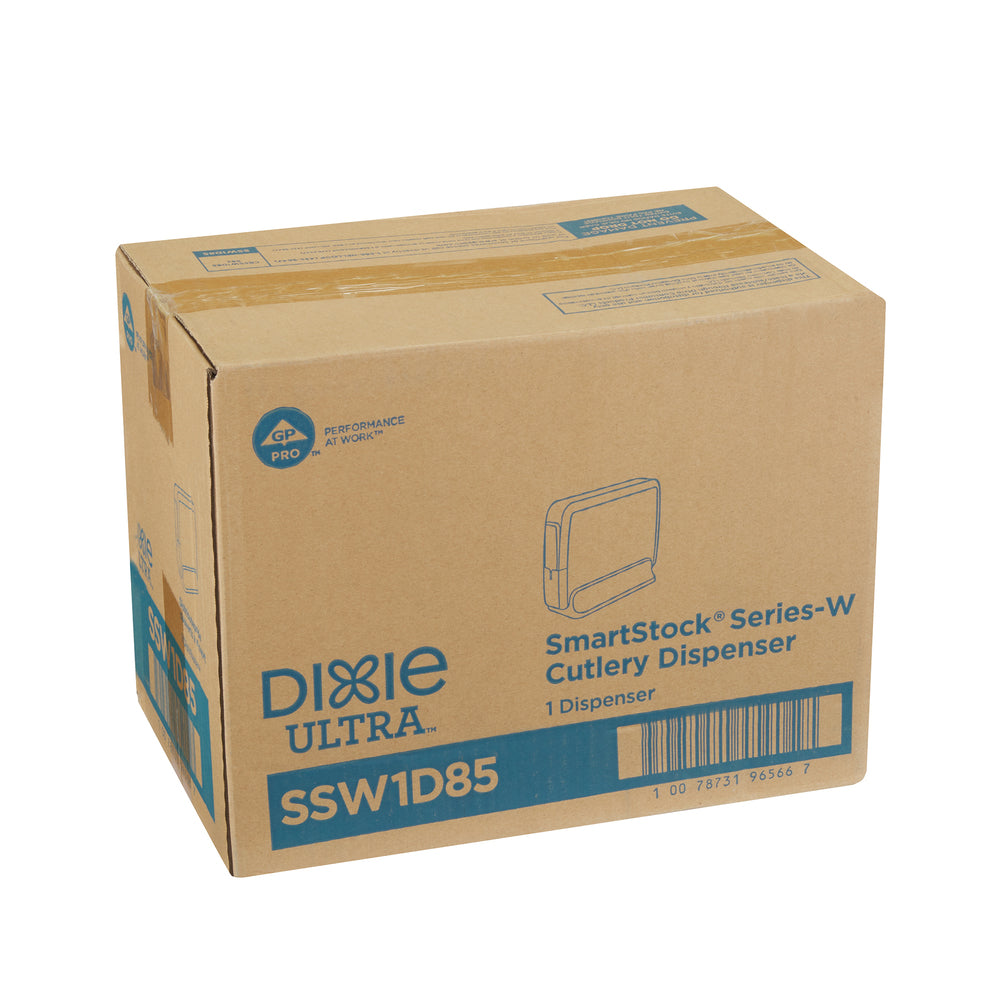 מתקן סכום עטוף בסדרת DIXIE ULTRA® SMARTSTOCK® מבית GP PRO (ג'ורג'יה פסיפיק), שחור, מתקן אחד