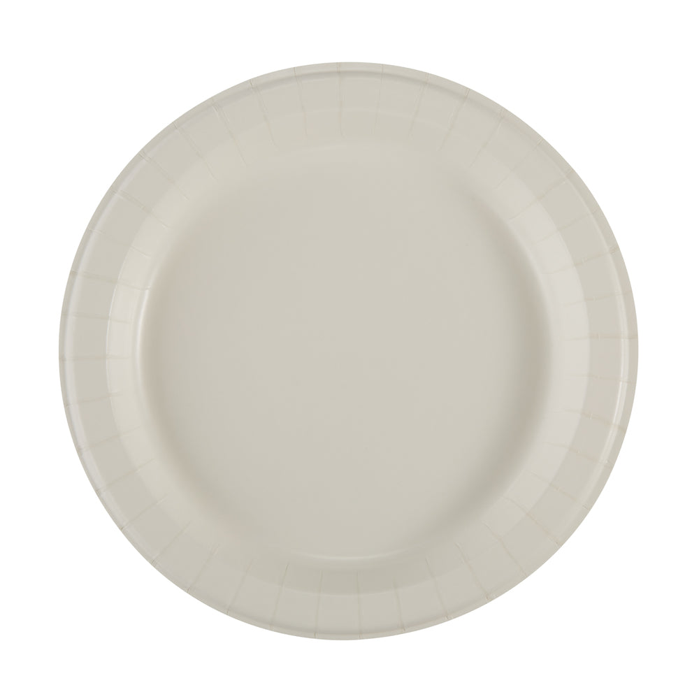 צלחות נייר עבות במיוחד (IN 8 1/2) מסדרת DIXIE ULTRA® מבית GP PRO (ג'ורג'יה-פסיפיק), לבן, (4 חבילות של 125 צלחות סהכ 500 צלחות)