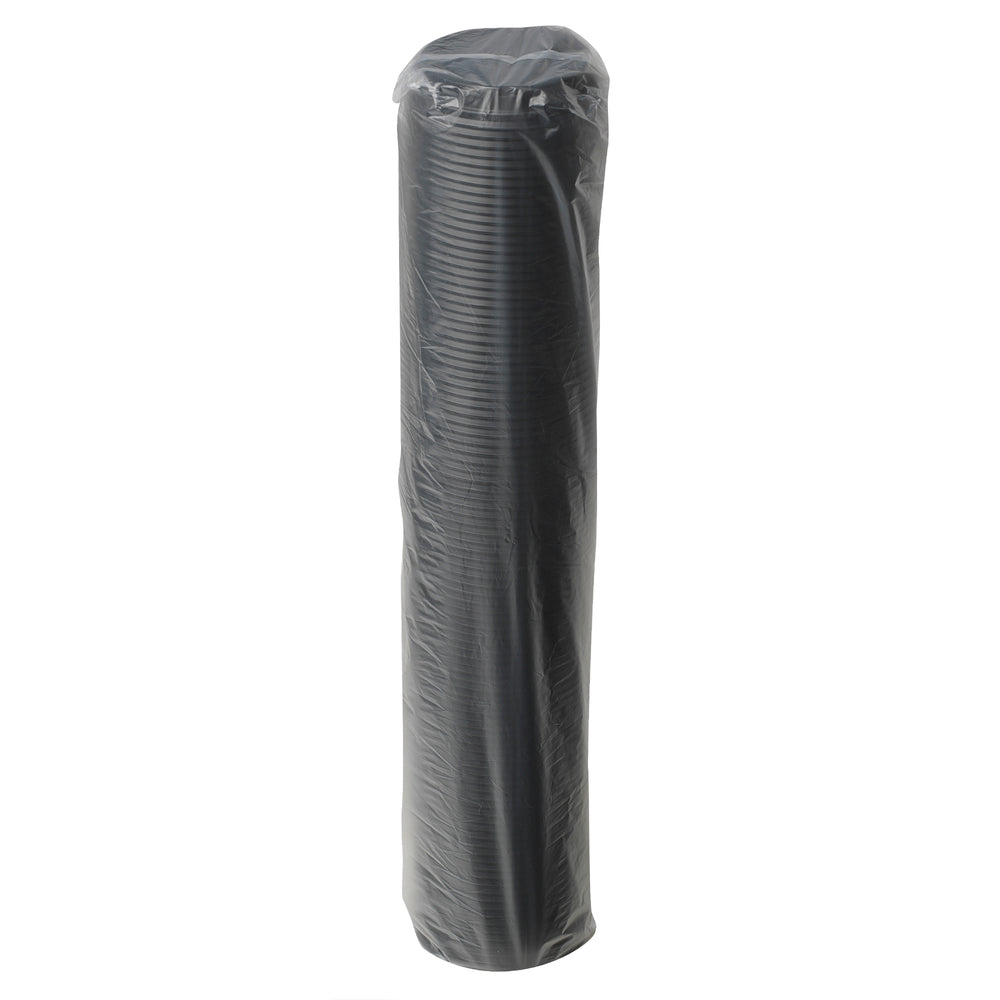 מכסים דיקסי® SMART TOP® הניתנים לסגירה חוזרת לכוסות חמות DIXIE® PERFECTTOUCH® בגודל 20 אונקיות ו-24 אונקיות מבית GP PRO, X-LARGE, שחור, 1,000 מכסים לכל מארז, (10 שרוולים של 100 מכסים סהכ 1000 מכסים)