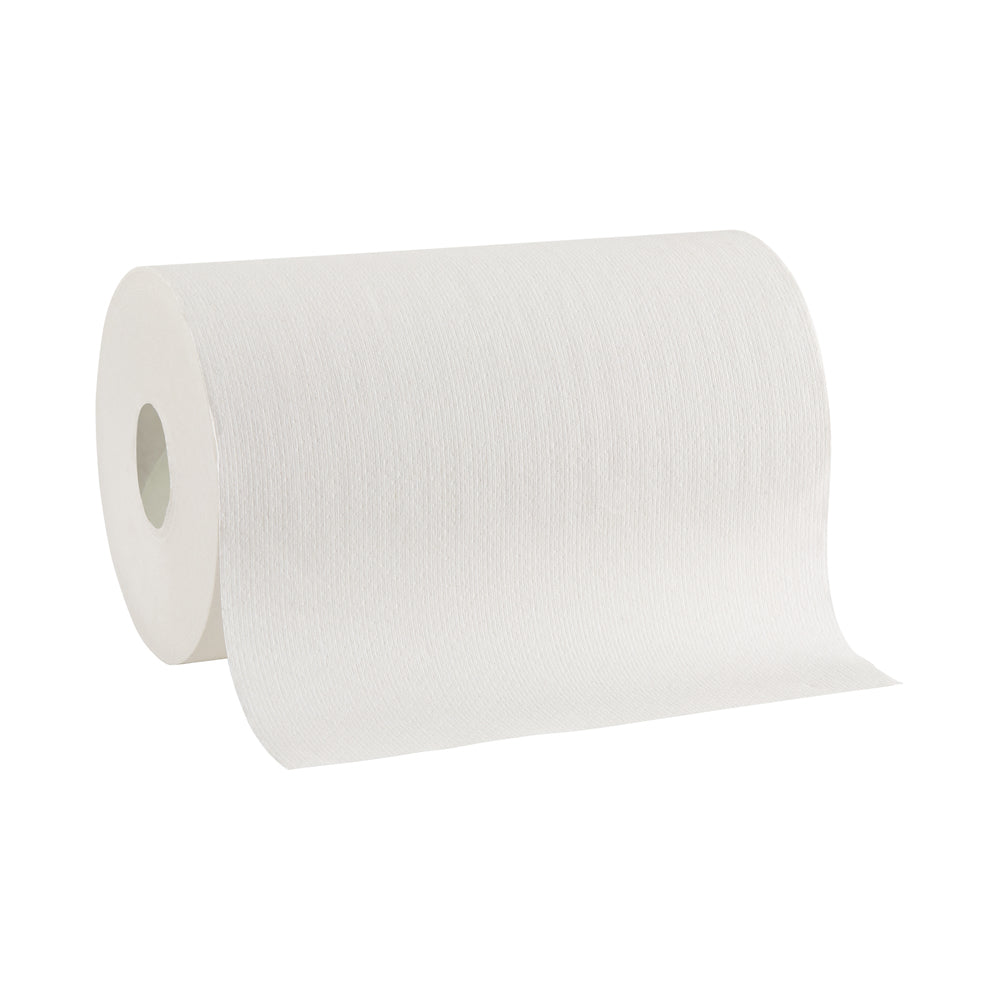 גלילי מגבות נייר 9 אינץ' מסדרת Pacific Blue Mini™ מבית GP PRO (ג'ורג'יה פסיפיק), לבן, (6 גלילים של 121.92 מטרים סהכ 731.52 מטרים)