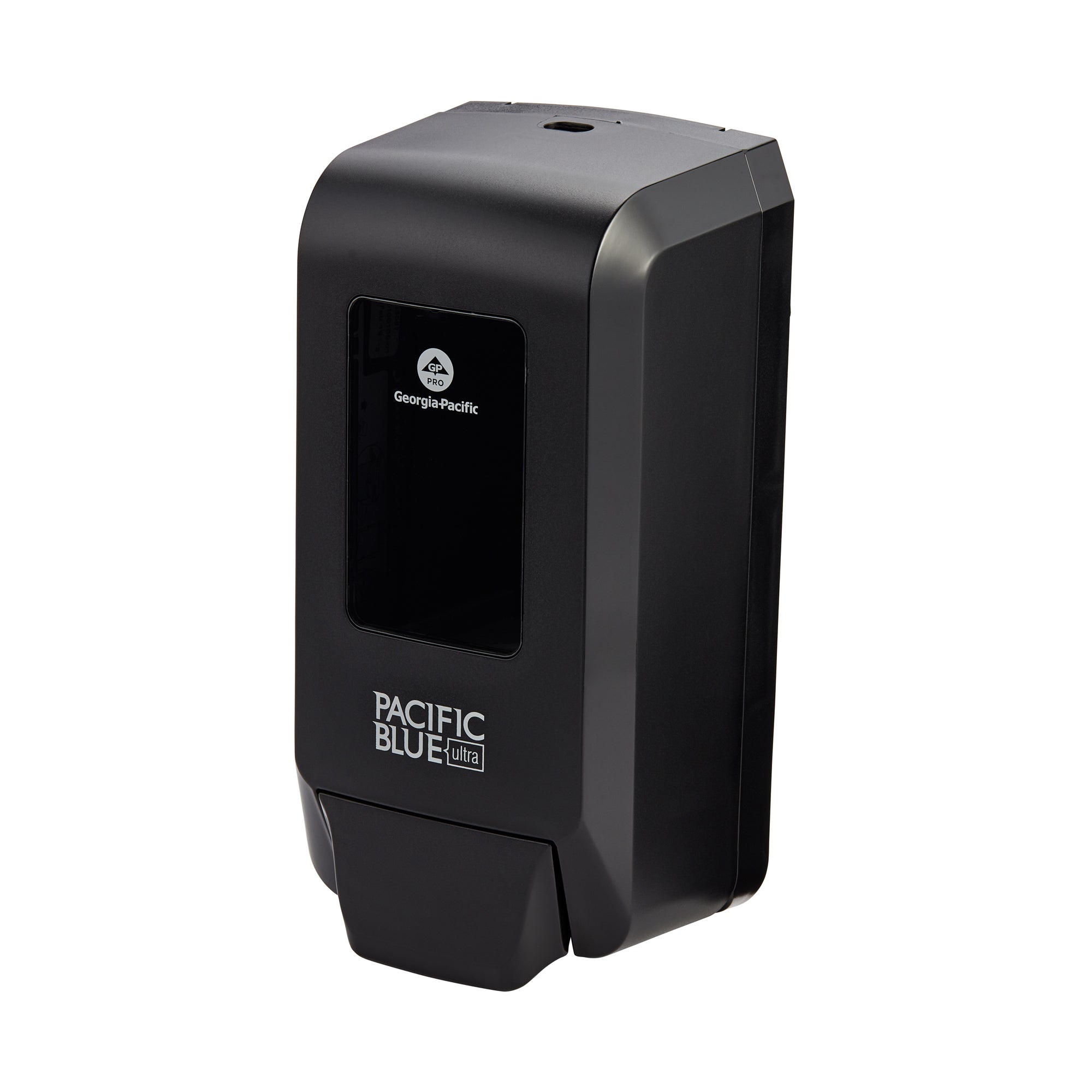 מתקן ידני המותקן על הקיר PACIFIC BLUE ULTRA™ לסבון ידיים מוקצף וחיטוי ידיים, שחור